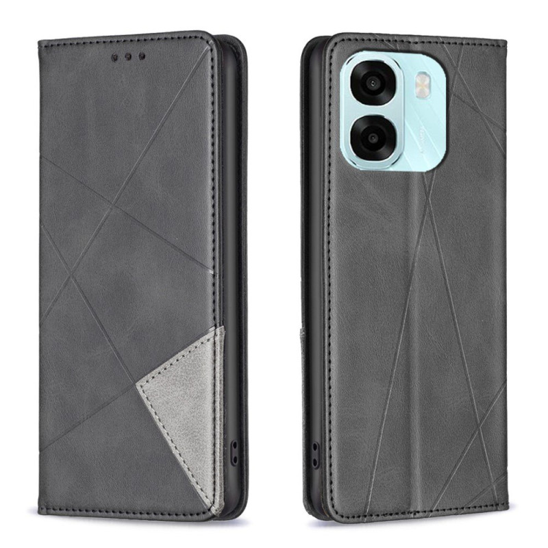 Flip Cover Oppo A6 5G / A6X 5G / 4G geometrinen lompakko