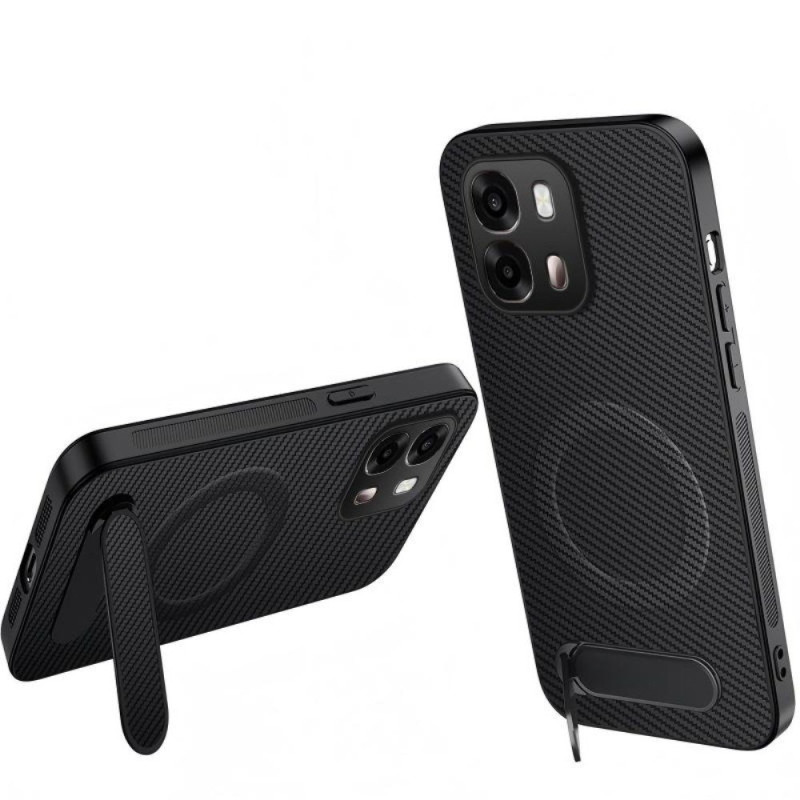 Oppo A6X 5G / 4G Suojakuori tuki ja magneettinen rengas