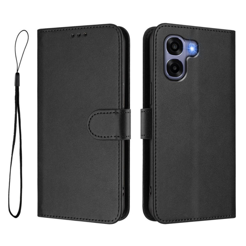 Oppo A6X 4G Nahkakuori RFID-lukolla