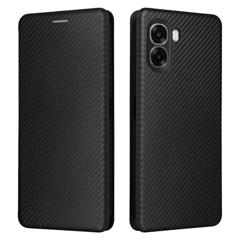 Flip Cover Oppo A6X 5G / 4G Carbon tekstuuri