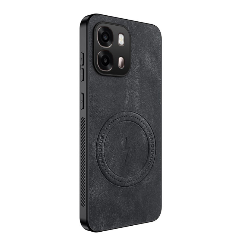 Oppo A6X 5G / 4G magneettinen nahkamainen suojakuori