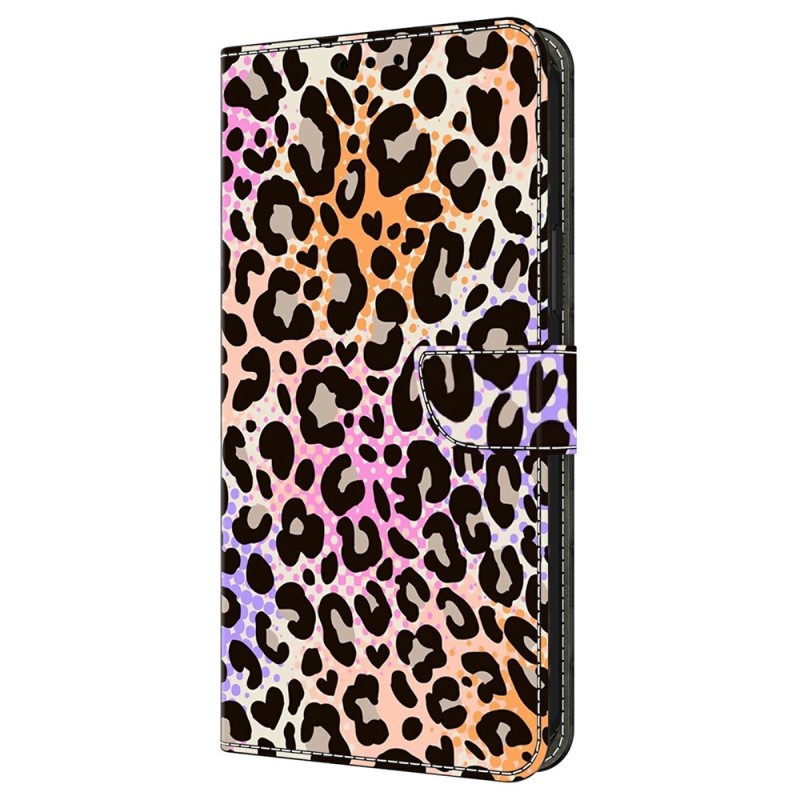 Moto G77 / G67 Leopardin värinen suojakuori