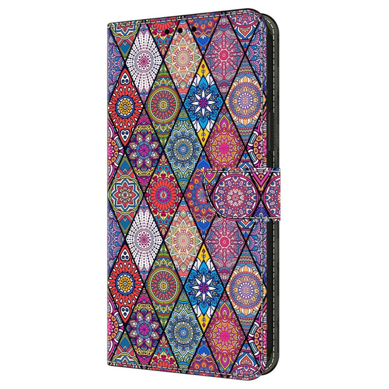Moto G77 / G67 Patchwork suojakuori
