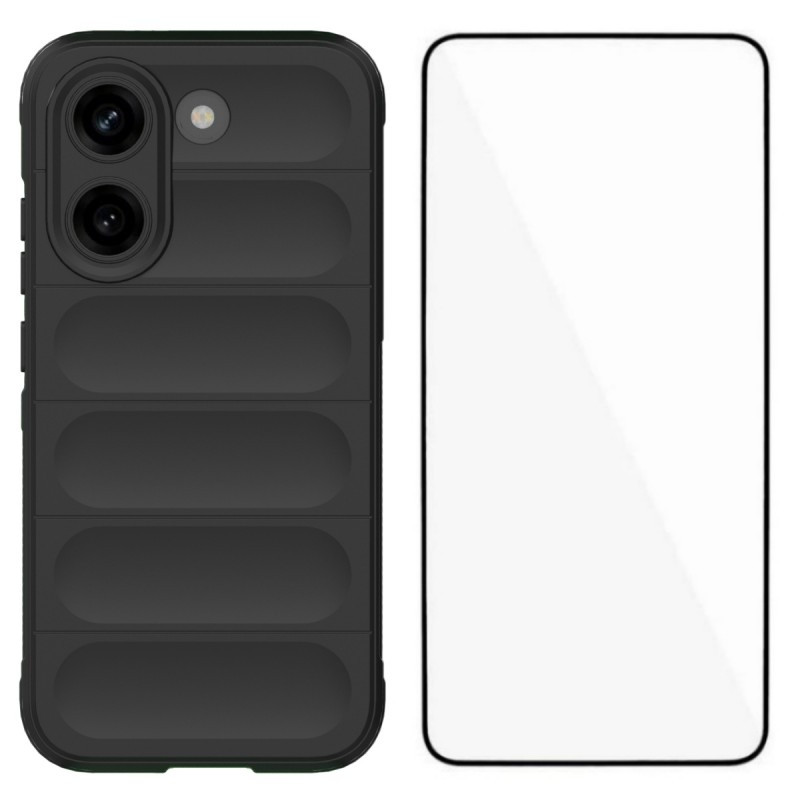 Poco X8 Pro liukumaton suojakuori ja näytönsuojain