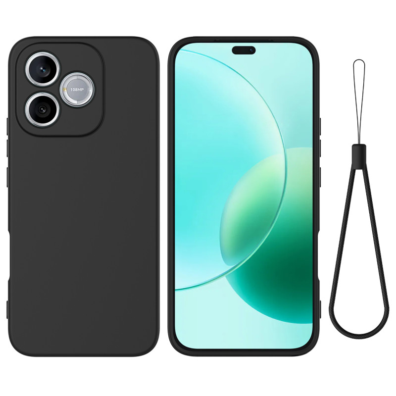 Honor 600 Lite Liquid Silikoni kantolenkki suojakotelo
