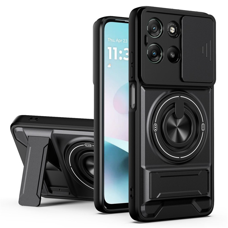 Moto G77 / G67 Ultra Erityiskestävä Suojakuori tuki ja kameran suojaus