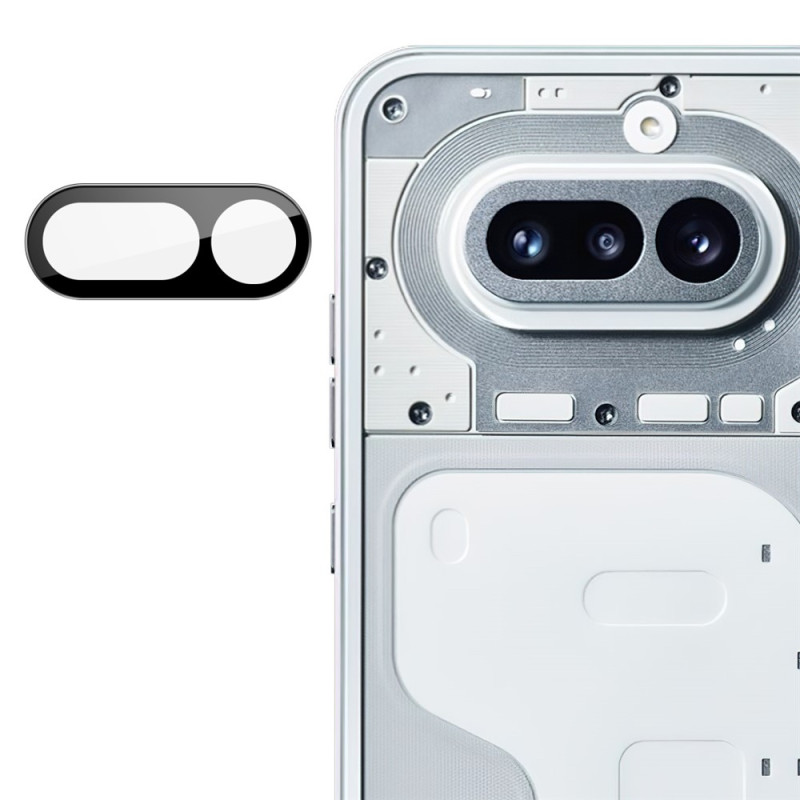Panssarilasi suojaava linssi Nothing Phone (4a) musta versio