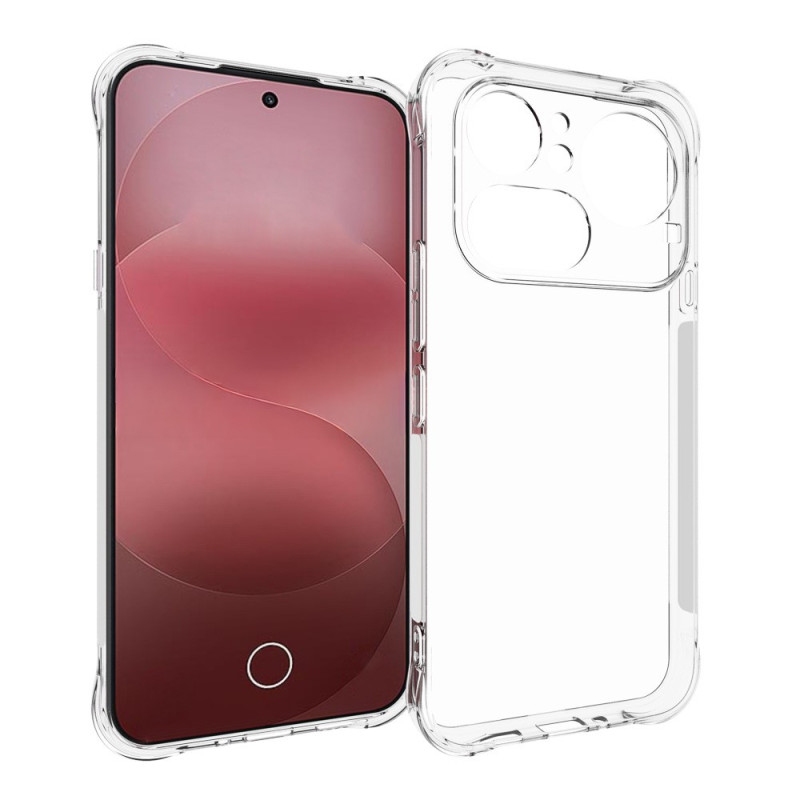 Nothing Phone (4a) Pro läpinäkyvä vahvistettu suojakuori