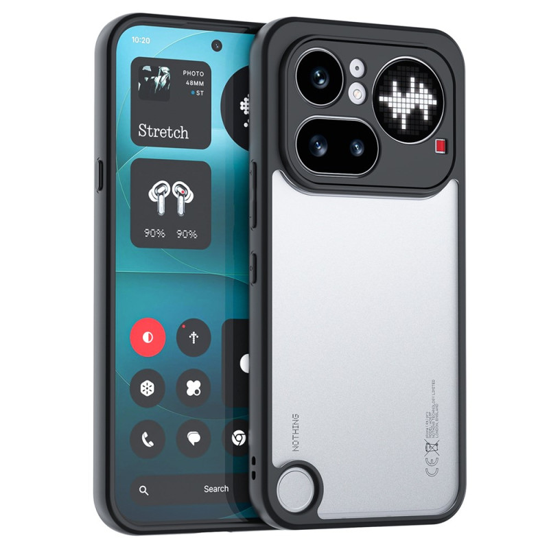 Nothing Phone (4a) Pro läpinäkyvä minimalistinen suojakuori