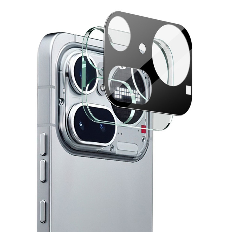 Panssarilasi suojaava linssi Nothing Phone (4a) Pro -puhelimelle (musta)