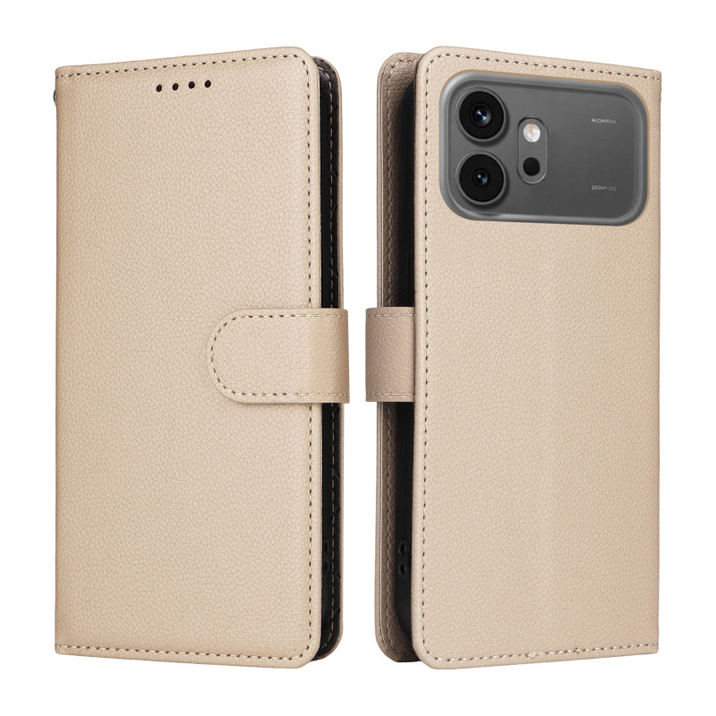 Honor 600 / 600 Pro Nahkavaikutteinen suojakuori