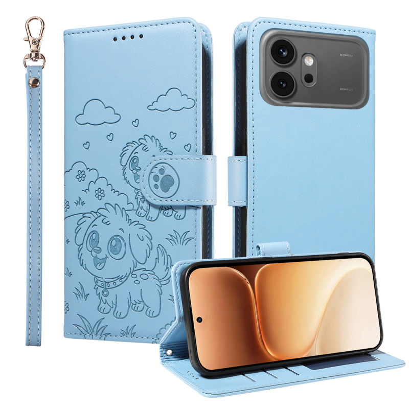Honor 600 / 600 Pro Koira kantolenkki Suojakuori (RFID-lukko)