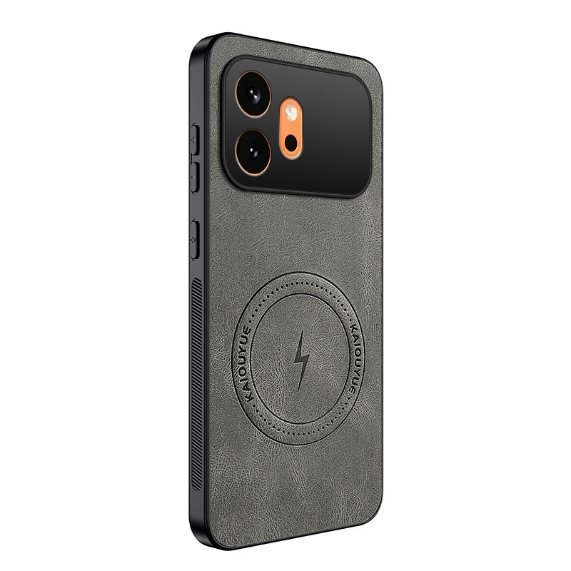Honor 600 magneettinen nahkaefekti suojakuori
