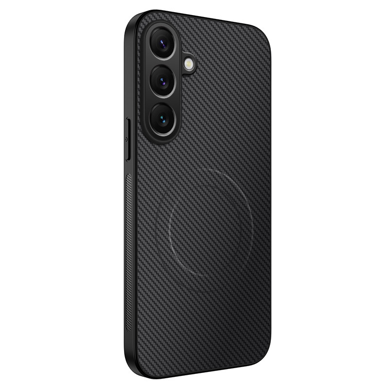 Samsung Galaxy A27 5G magneettinen hiilikuituinen suojakuori