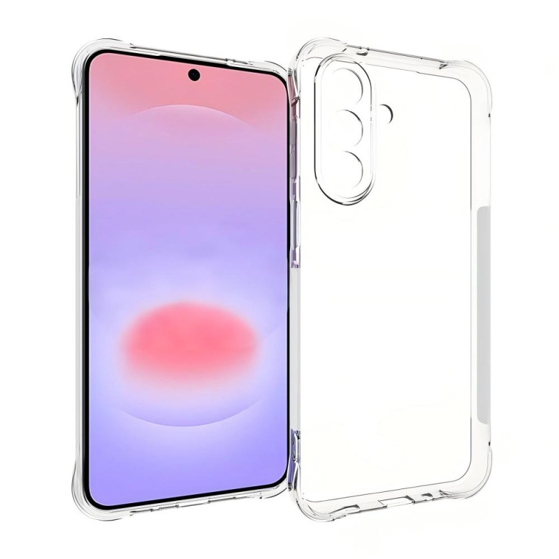 Samsung Galaxy A27 5G Kirkas vahvistettu suojakuori, jossa on näytönsuojus