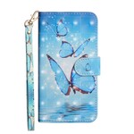 Xiaomi Redmi Note 7 Flying Blue Perhoset Case