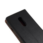 Flip Cover OnePlus 7 keinonahkainen korttikotelo