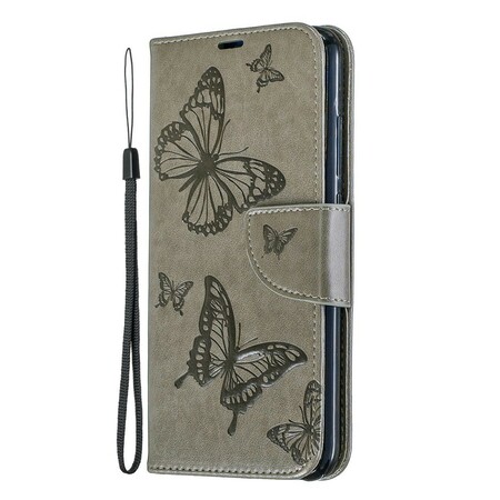 Xiaomi Redmi Note 7 Butterfly painettu hihna tapauksessa