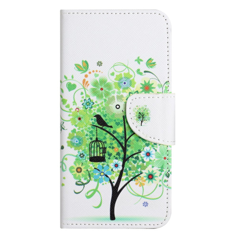 Moto G67 Power / G57 Power Puu vihreä suojakuori