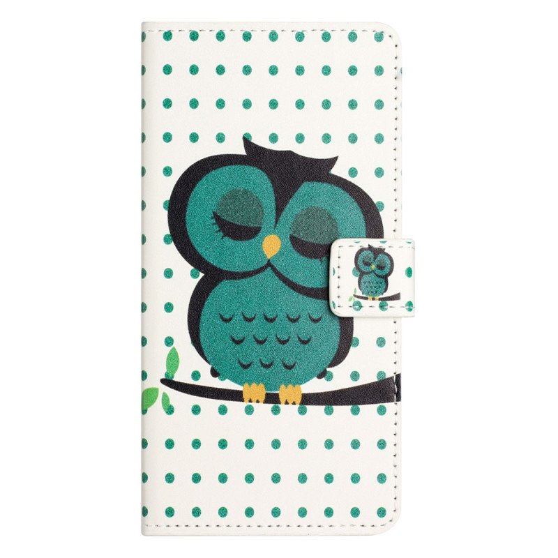 Moto G67 Power / G57 Power suojakuori Uninen pöllö