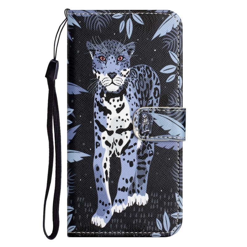 Moto G67 Power / G57 Power Leopard suojakuori