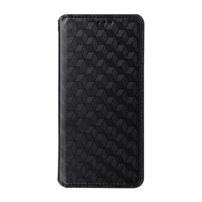 Flip Cover Moto G67 Power / G57 Power teksturoitu kiiltävä