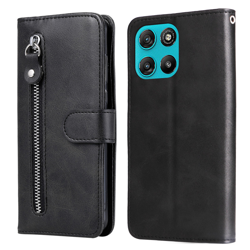 Moto G67 Power Suojakuori / G57 Power vetoketjullinen tasku