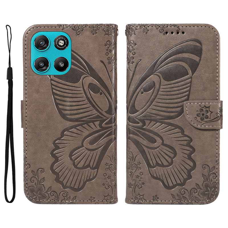 Moto G67 Power / G57 Power Graafinen perhonen suojakuori