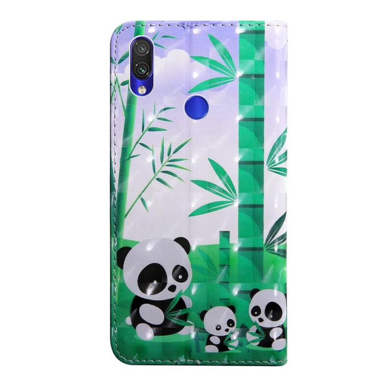 Xiaomi Redmi Note 7 Mum, Octavian ja Anne the Pandas Case (Äiti, Octavian ja Anne the Pandas)