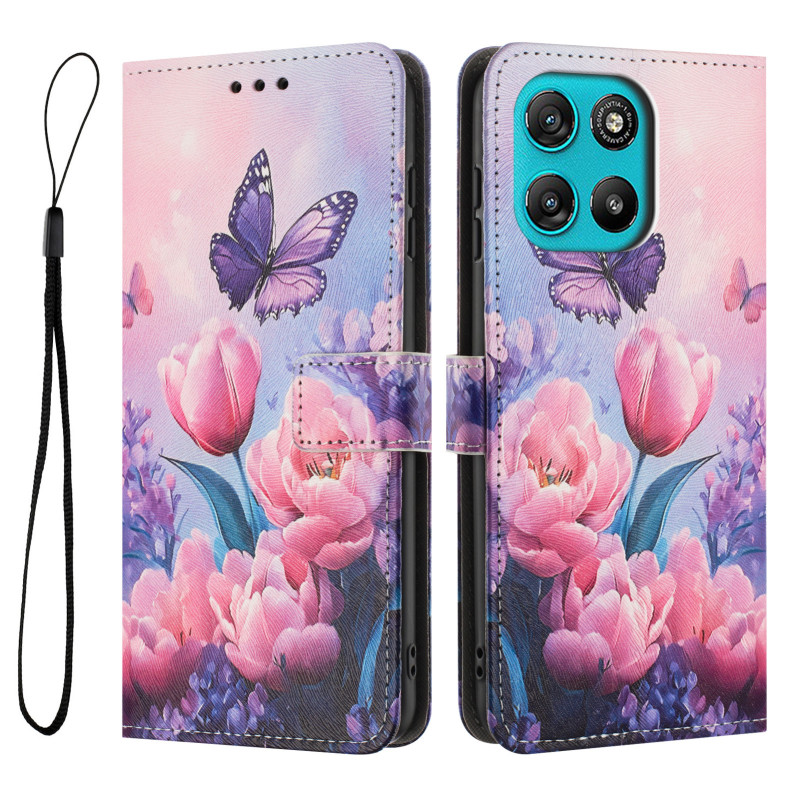 Moto Cover G67 Power / G57 Power tulppaanit