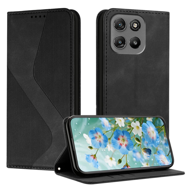 Flip Cover Moto G67 Power / G57 Power S-Design -suojakansi