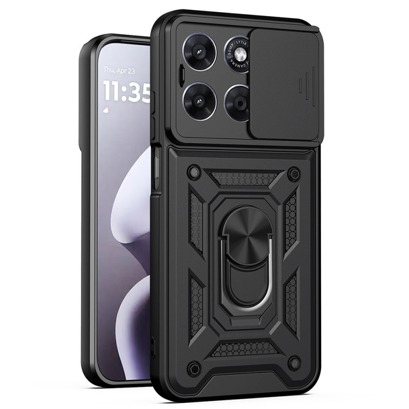 Moto G67 Power / G57 Power erittäin kestävä suojakuori tukirenkaalla varustettuna