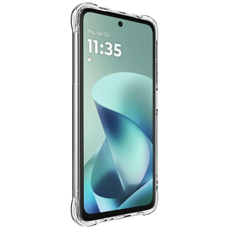 Moto G67 Power / G57 Power läpinäkyvä magneettinen suojakuori IMAK