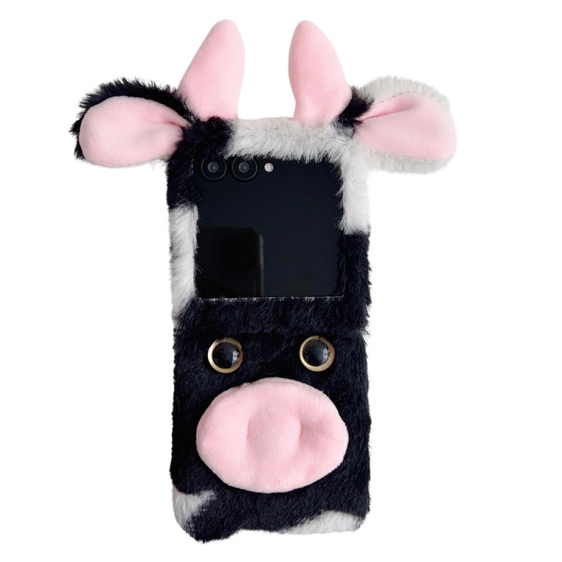 Suojus Motorola Razr 70 / 60 / 50 Plush lehmä