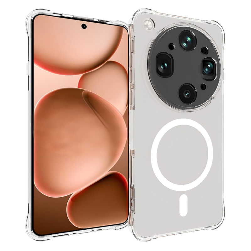Oppo Find X9 Ultra Magneettinen Läpinäkyvä Suojakuori