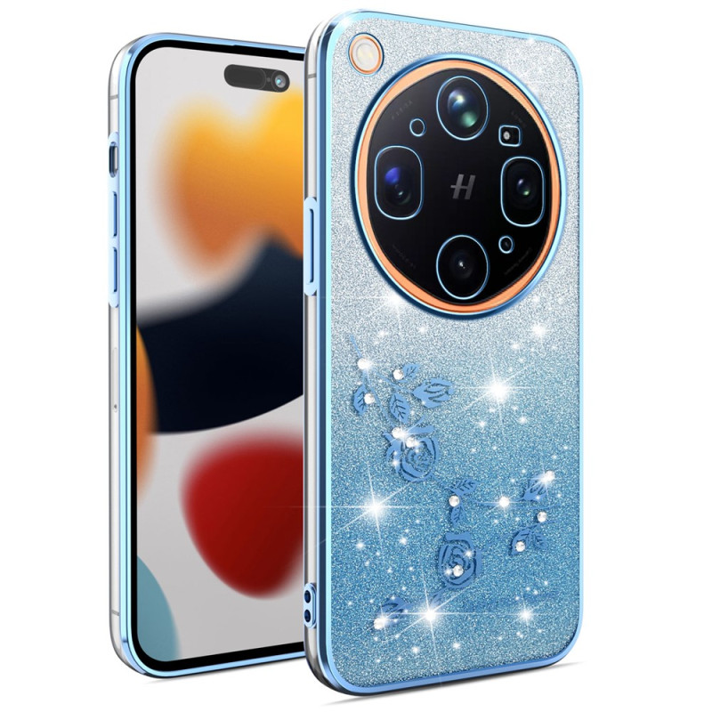 Oppo Find X9 Ultra Strass ja kukkia suojakuori KADEM