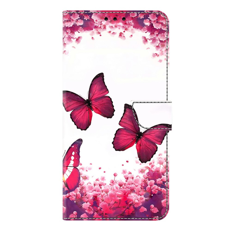 Xiaomi 17 Ultra Suojakuori Red Butterflies