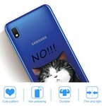 Samsung Galaxy A10 Case Kissa, joka sanoo ei
