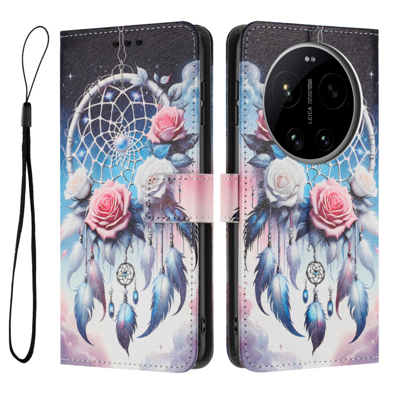 Xiaomi 17 Ultra Dreamcatcher kukkakuvioitu Suojakuori