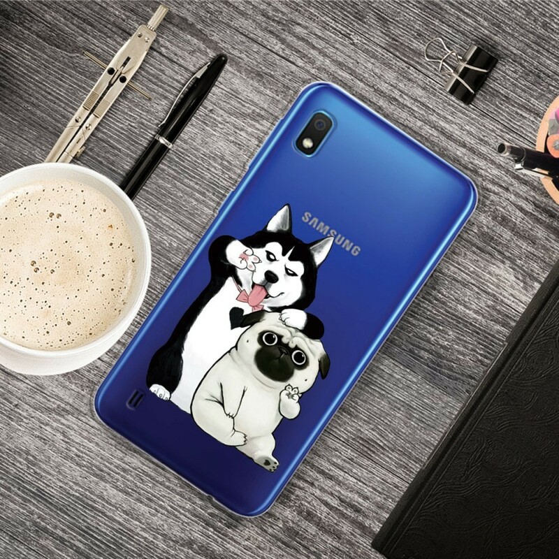 Samsung Galaxy A10 Funny Dogs Case