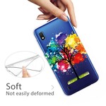 Samsung Galaxy A10 Kirkas akvarelli puu tapauksessa