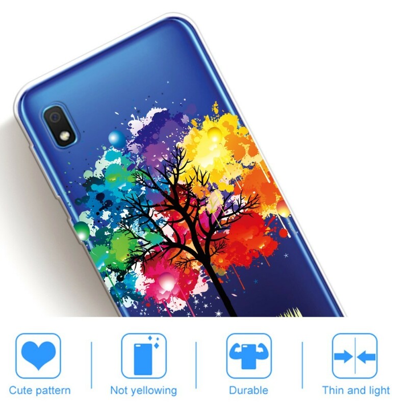 Samsung Galaxy A10 Kirkas akvarelli puu tapauksessa
