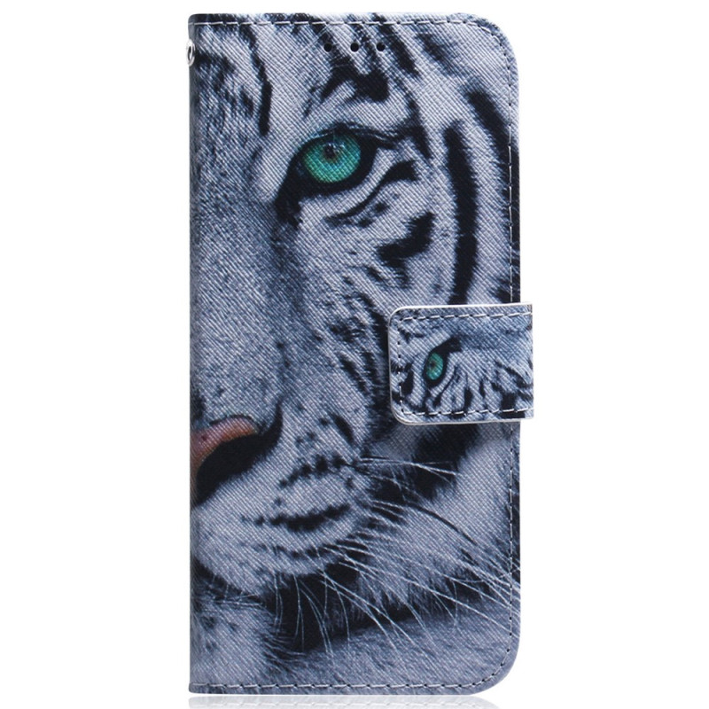 Xiaomi 17 Ultra Tiger Suojakuori Valkoinen