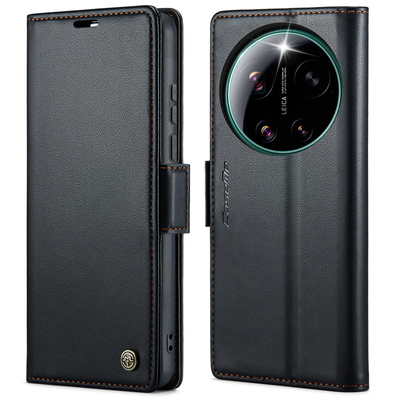 Xiaomi 17 Ultra keinonahkakotelo CASEME
