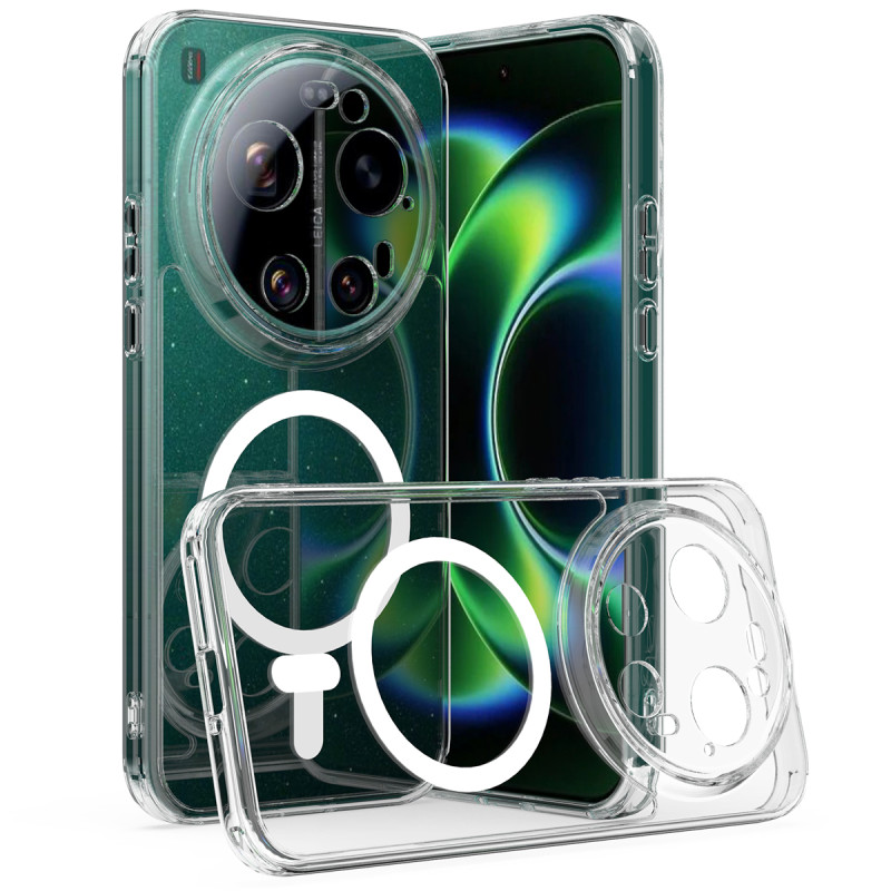 Xiaomi 17 Ultra magneettinen läpinäkyvä suojakuori