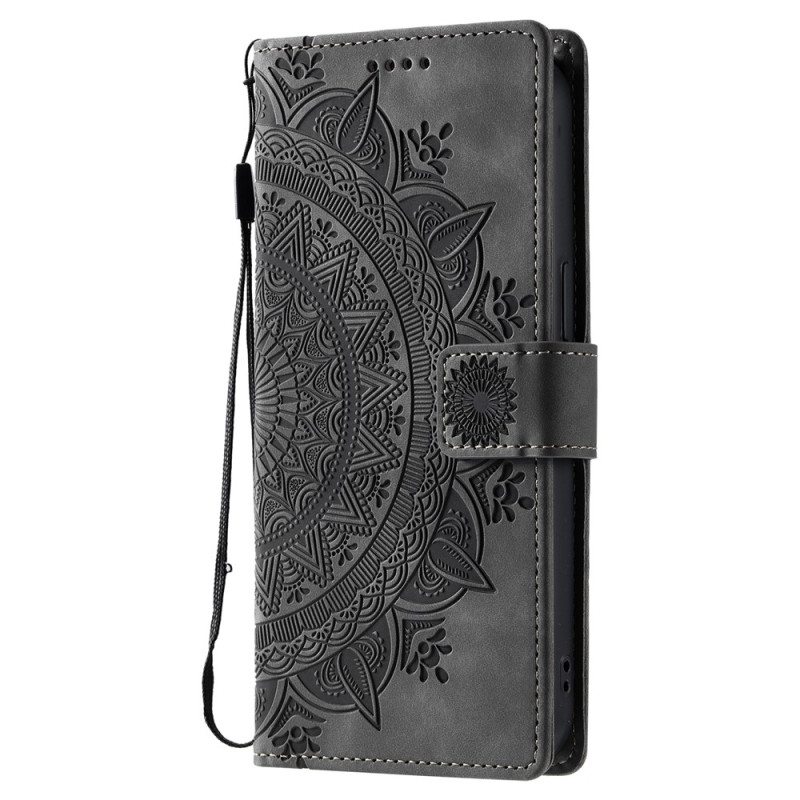 Xiaomi 17T Tyyli Mokkanahka Mandala suojakuori