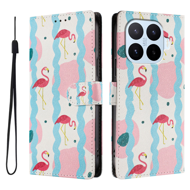 Xiaomi 17T vaaleanpunainen flamingo suojakuori