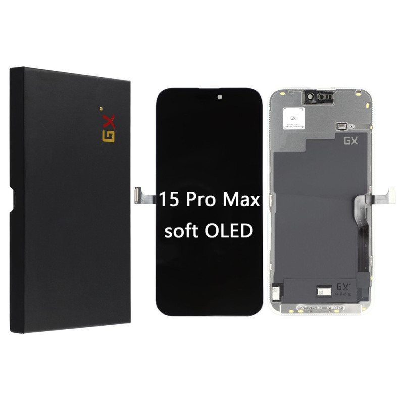 C-luokan GX OLED-näyttö kosketuslasilla iPhone 15 Pro Max -puhelimelle
