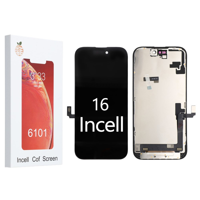 RUIJU In-Cell C-luokan LCD-näyttö, jossa on kosketuspaneeli iPhone 16:lle