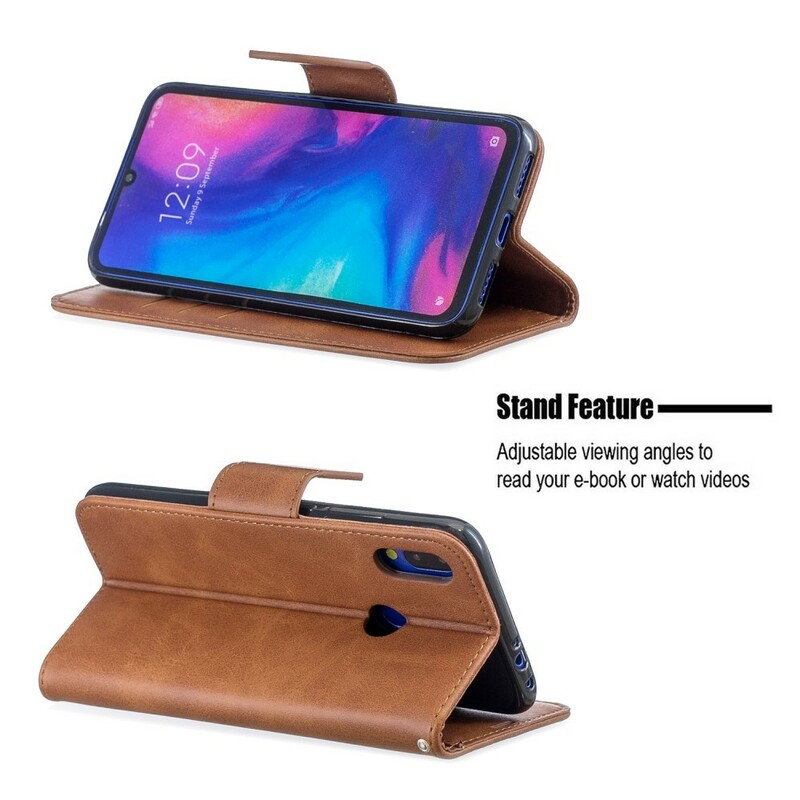 Xiaomi Redmi Note 7 Asia Sileä vino läppä
